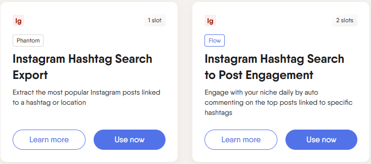 Méthode de recherche de hashtags Instagram