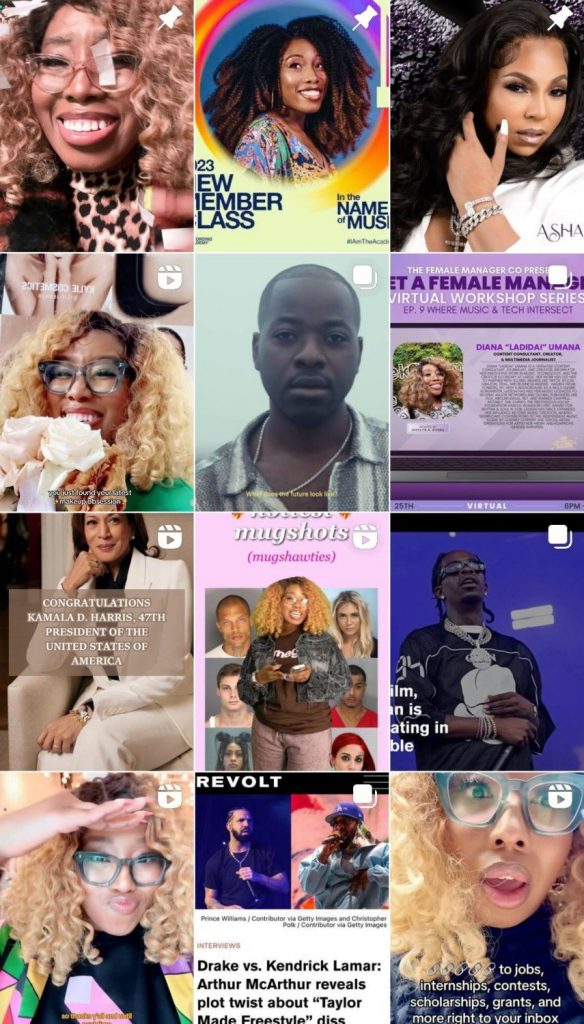 Test du nouvel affichage des publications Instagram